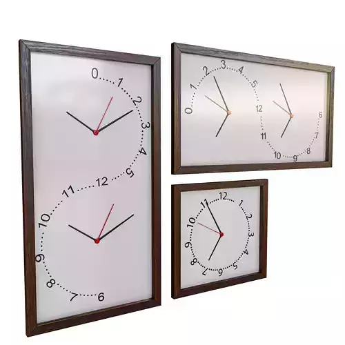 Artistic Wall Clock Pack