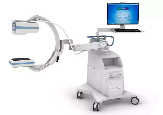 Mini C-arm X-ray Machine Fluoroscan InSight 3D model