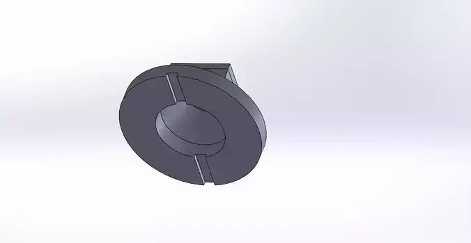 3d solidwork part model fixture jig