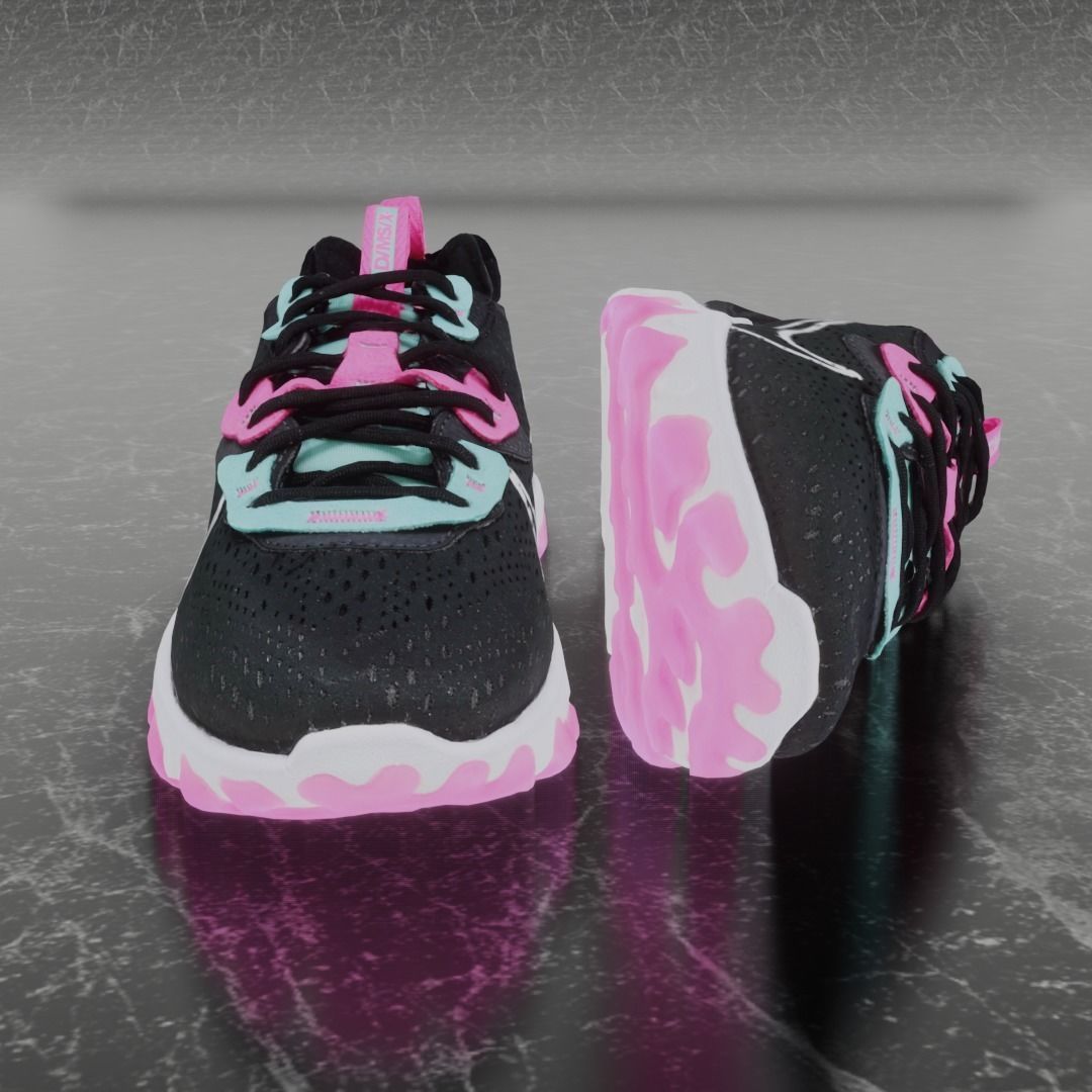 NIKE 3D SHOE PACKAGE  3D model_9