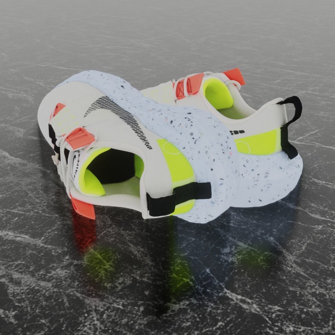 NIKE 3D SHOE PACKAGE  3D model_23
