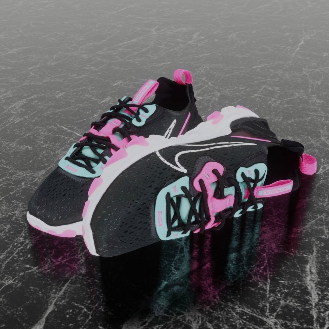 NIKE 3D SHOE PACKAGE  3D model_2