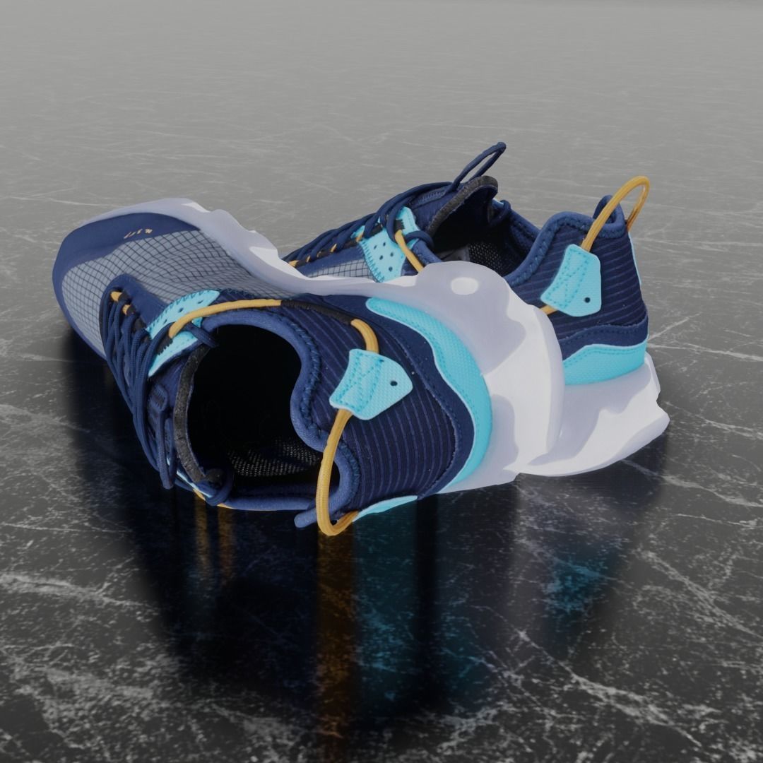 NIKE 3D SHOE PACKAGE  3D model_33