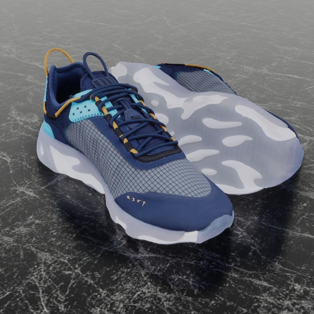 NIKE 3D SHOE PACKAGE  3D model_28