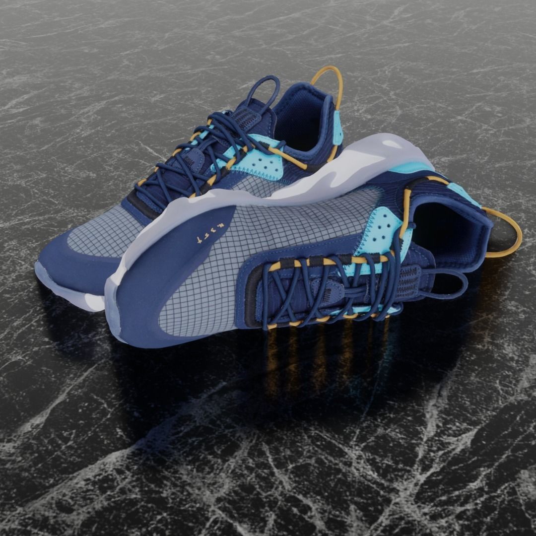 NIKE 3D SHOE PACKAGE  3D model_29