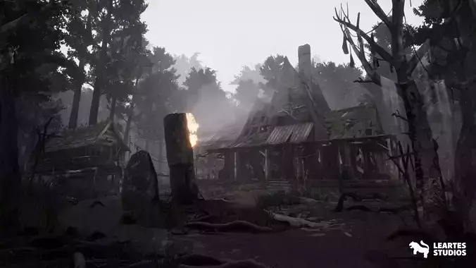 Witch Village Environment