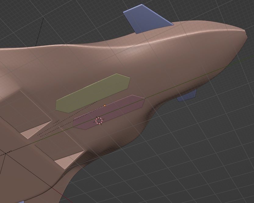 space aircraft 3D model_2