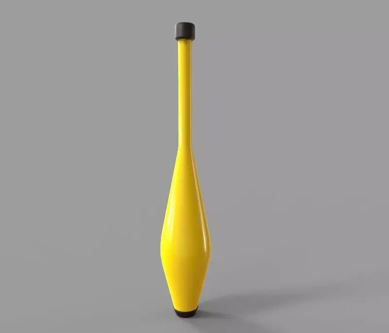 Juggling Pin 3D model_0