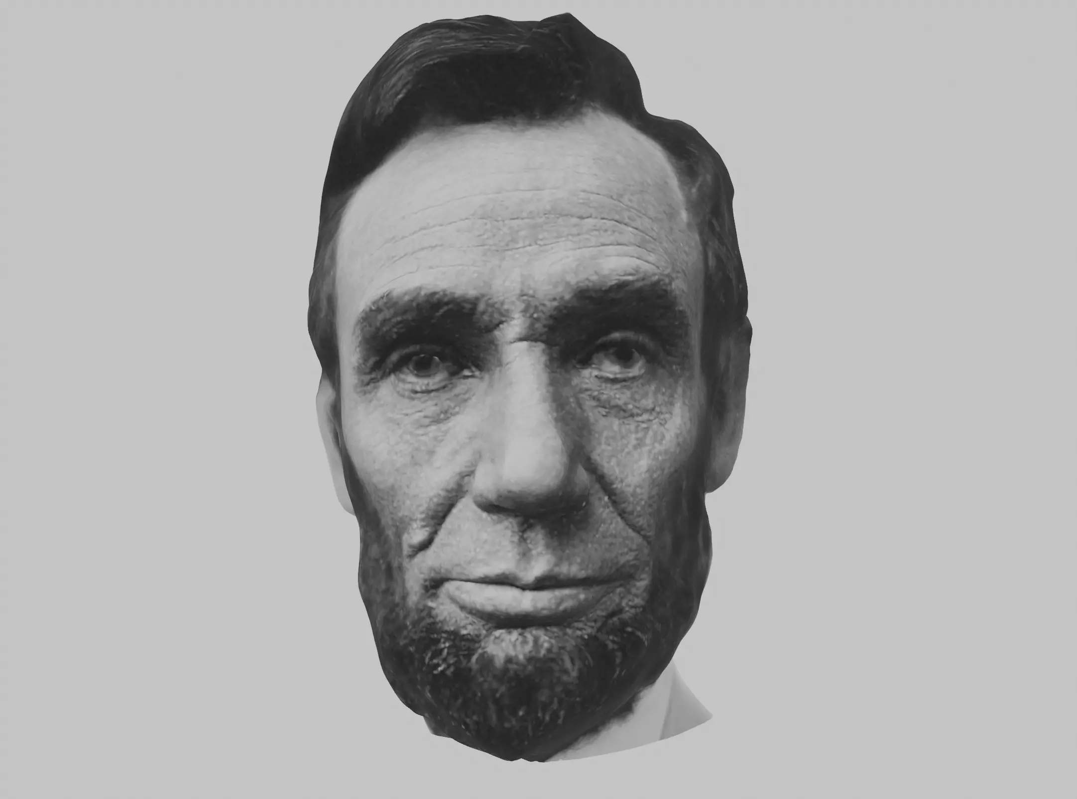 Abraham Lincoln 3D model