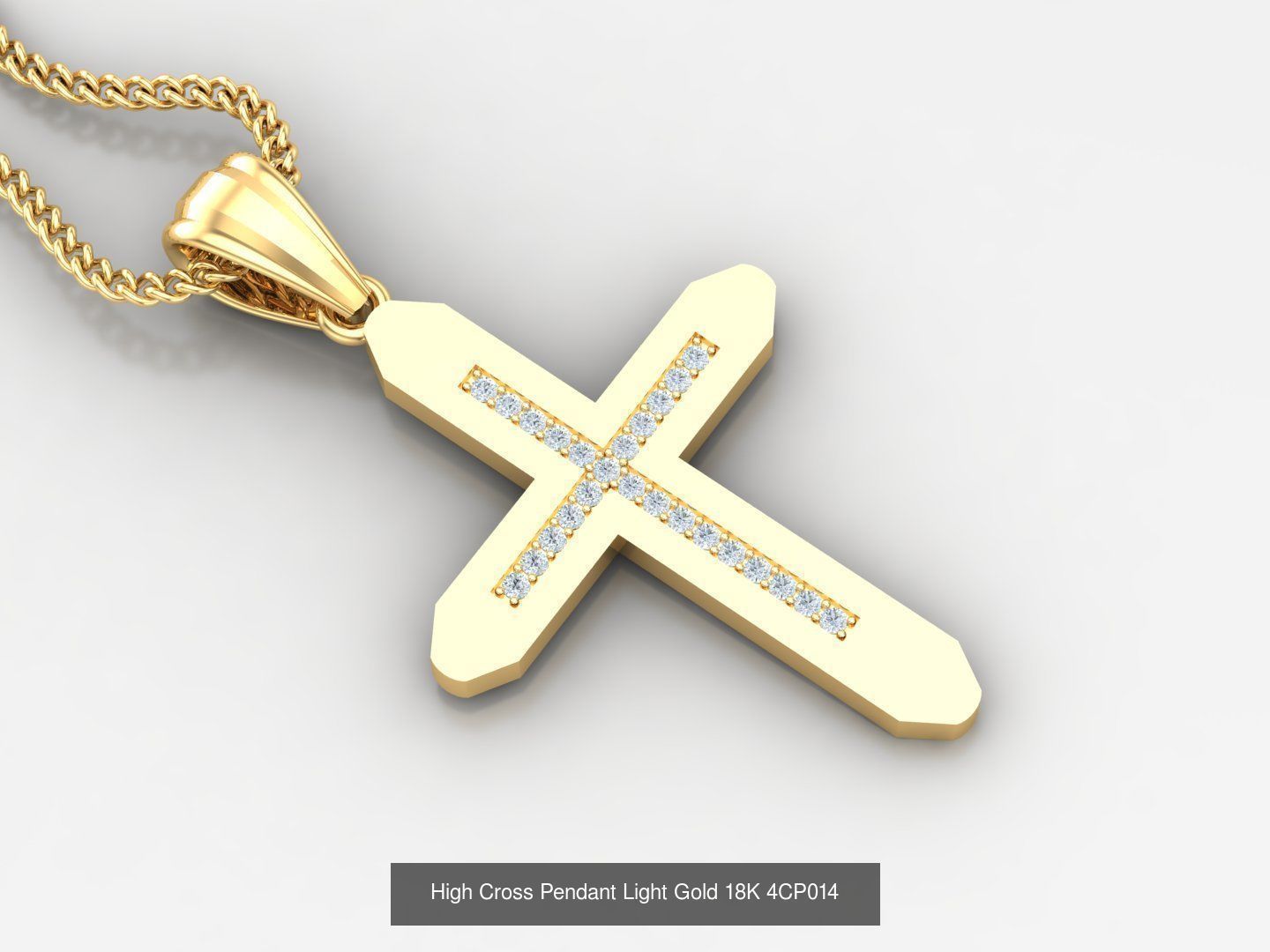 Cross Jesus Christ Pendant Album Version 4 Bulk Discount 3D Model Collection_95
