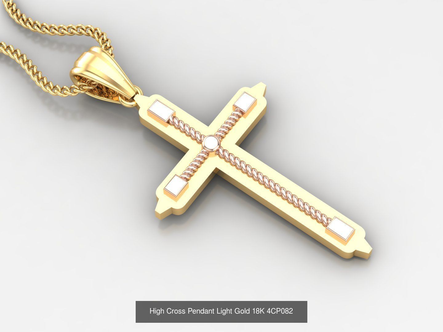 Cross Jesus Christ Pendant Album Version 4 Bulk Discount 3D Model Collection_27