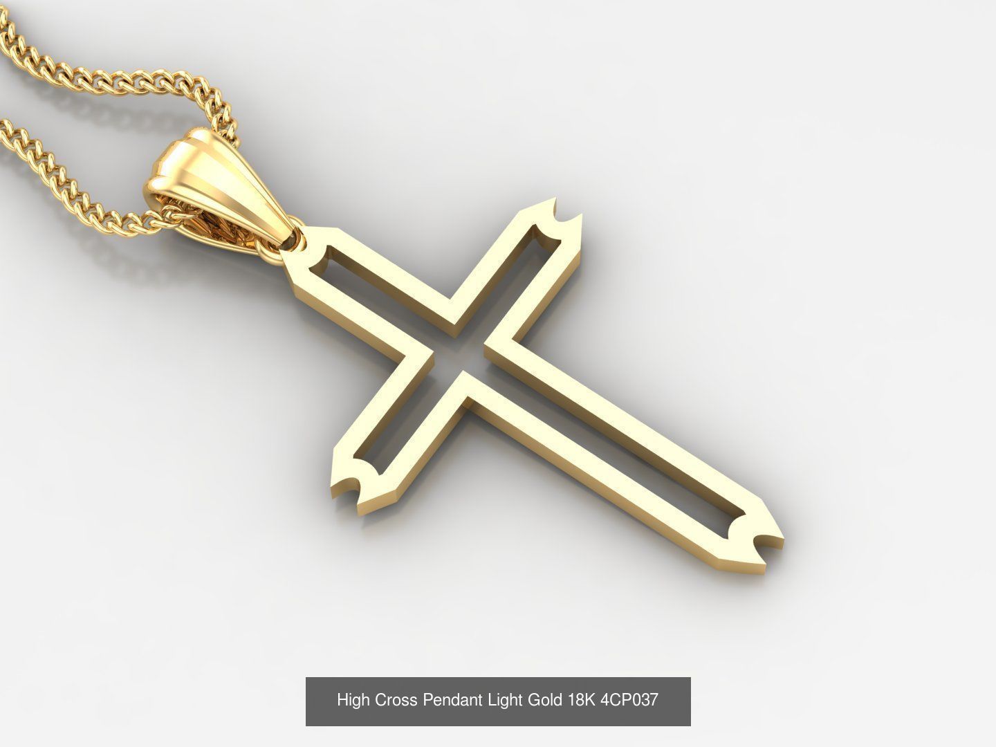 Cross Jesus Christ Pendant Album Version 4 Bulk Discount 3D Model Collection_72