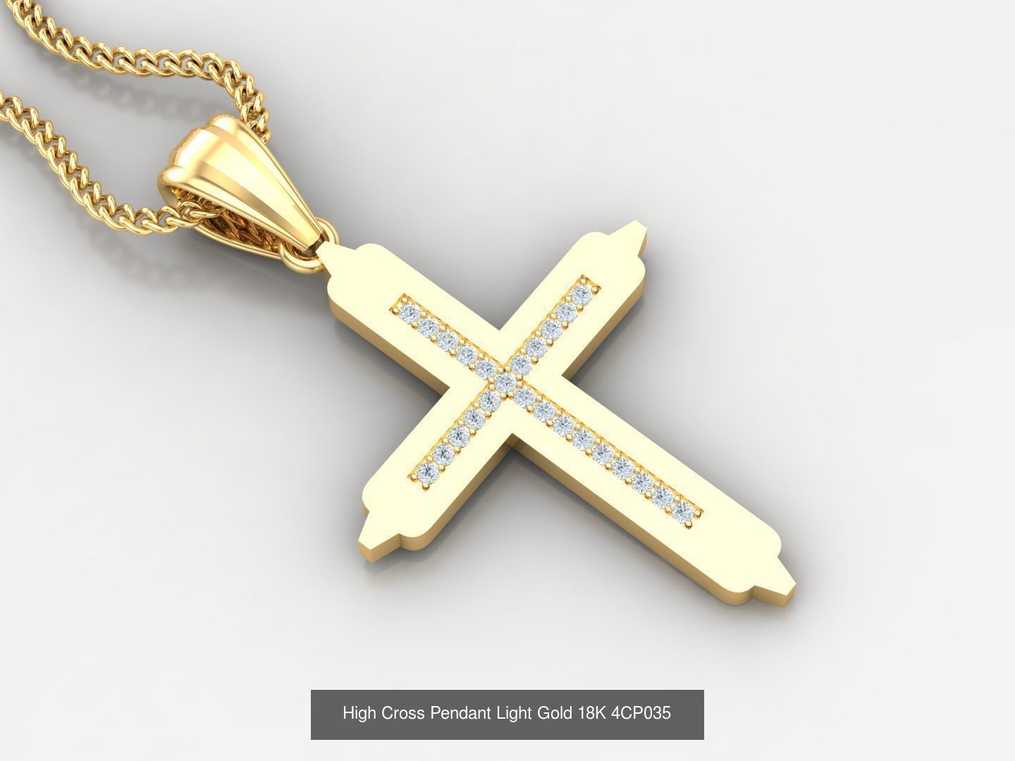 Cross Jesus Christ Pendant Album Version 4 Bulk Discount 3D Model Collection_74