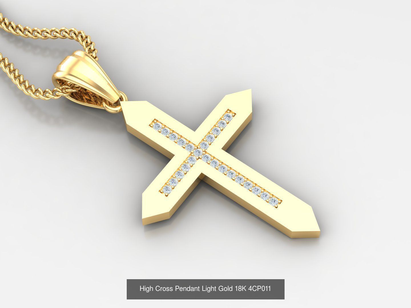 Cross Jesus Christ Pendant Album Version 4 Bulk Discount 3D Model Collection_98
