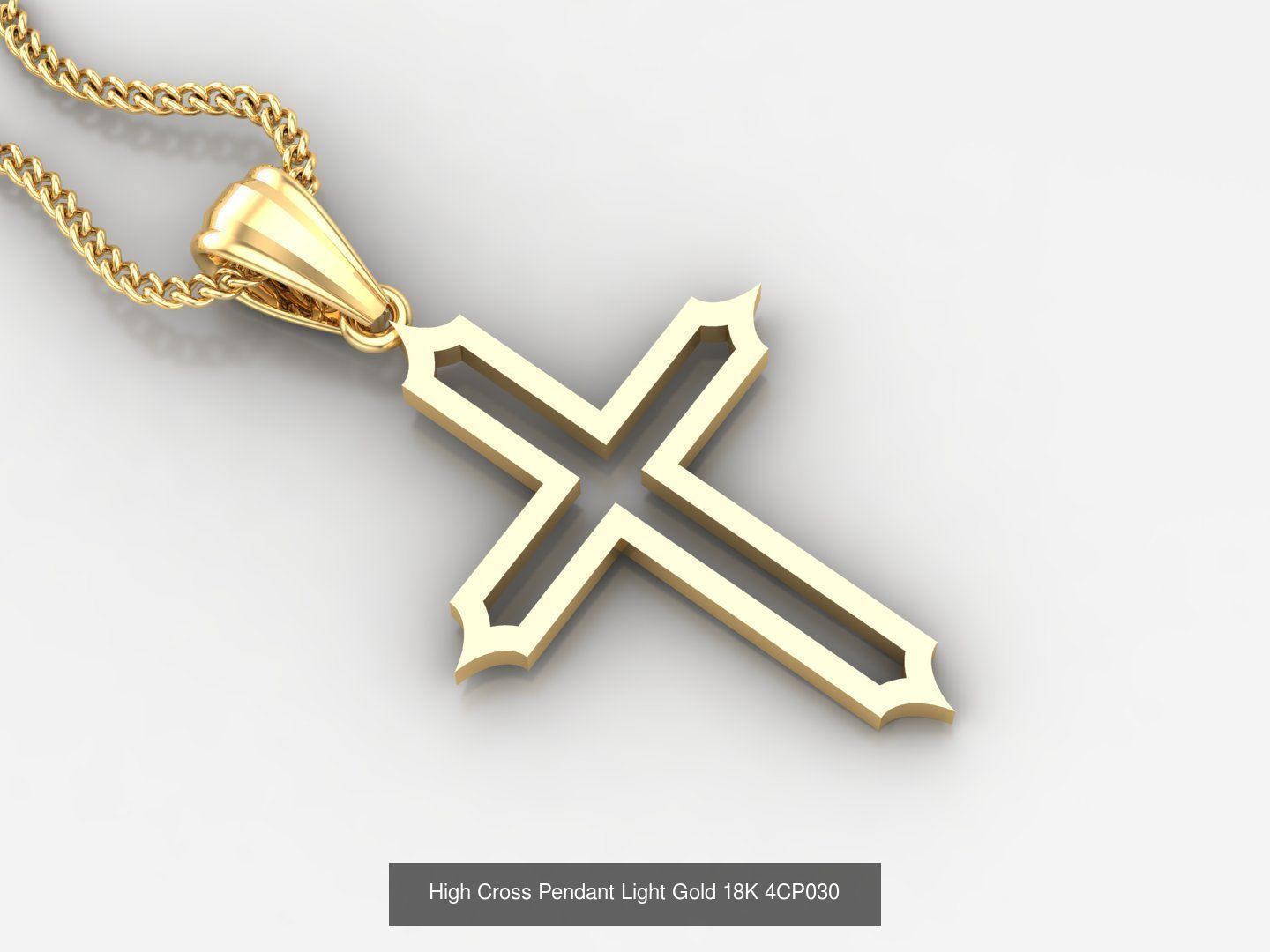 Cross Jesus Christ Pendant Album Version 4 Bulk Discount 3D Model Collection_79