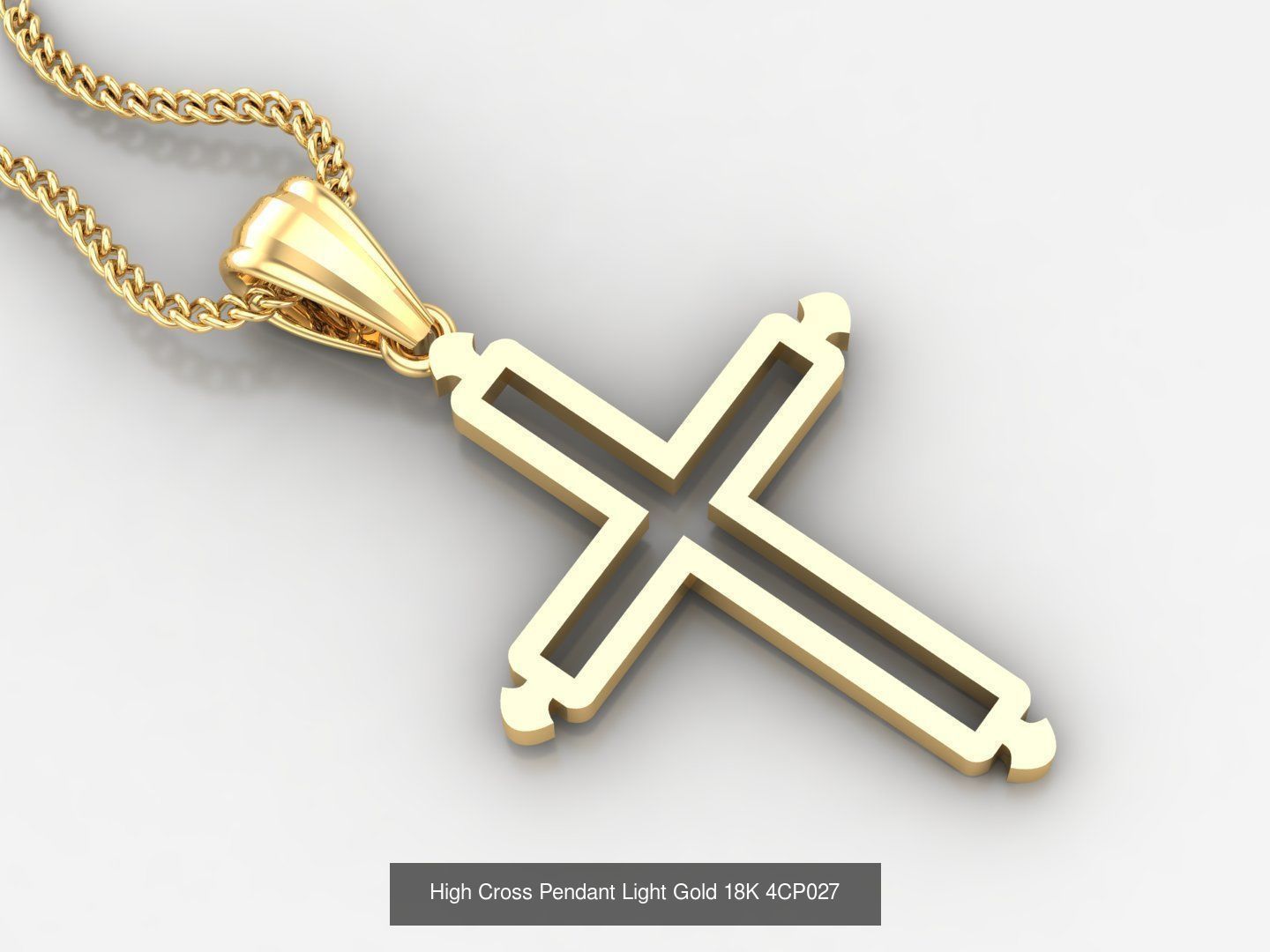Cross Jesus Christ Pendant Album Version 4 Bulk Discount 3D Model Collection_82