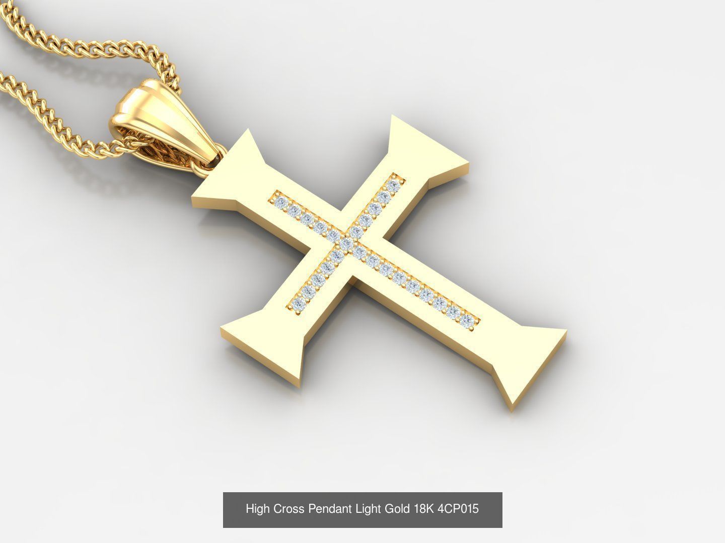Cross Jesus Christ Pendant Album Version 4 Bulk Discount 3D Model Collection_94