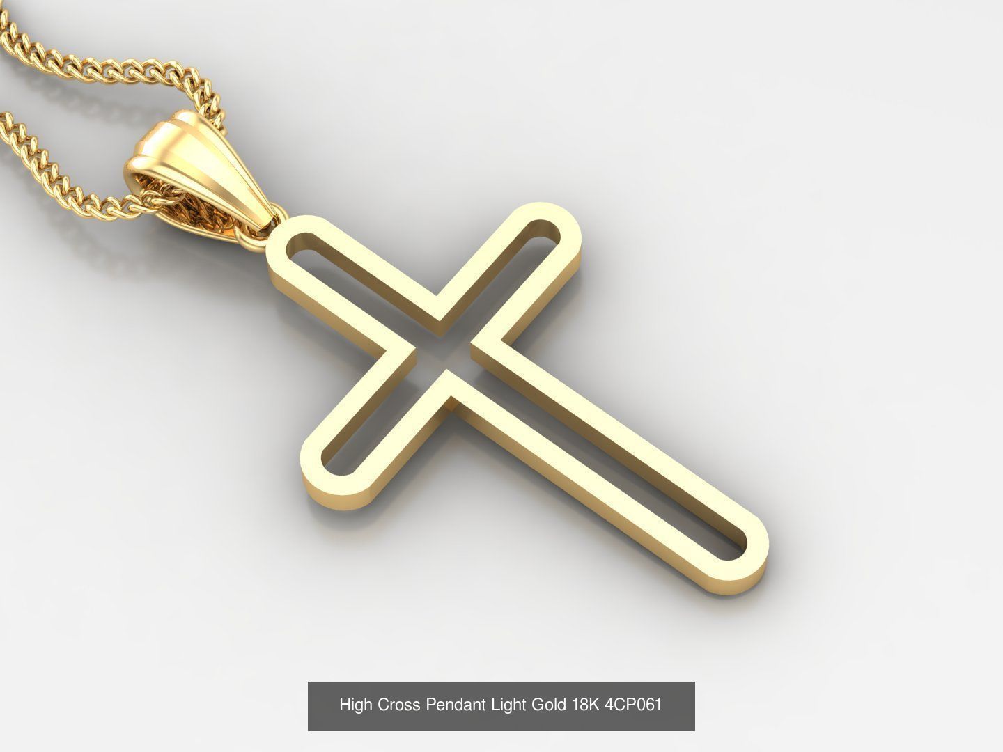 Cross Jesus Christ Pendant Album Version 4 Bulk Discount 3D Model Collection_48