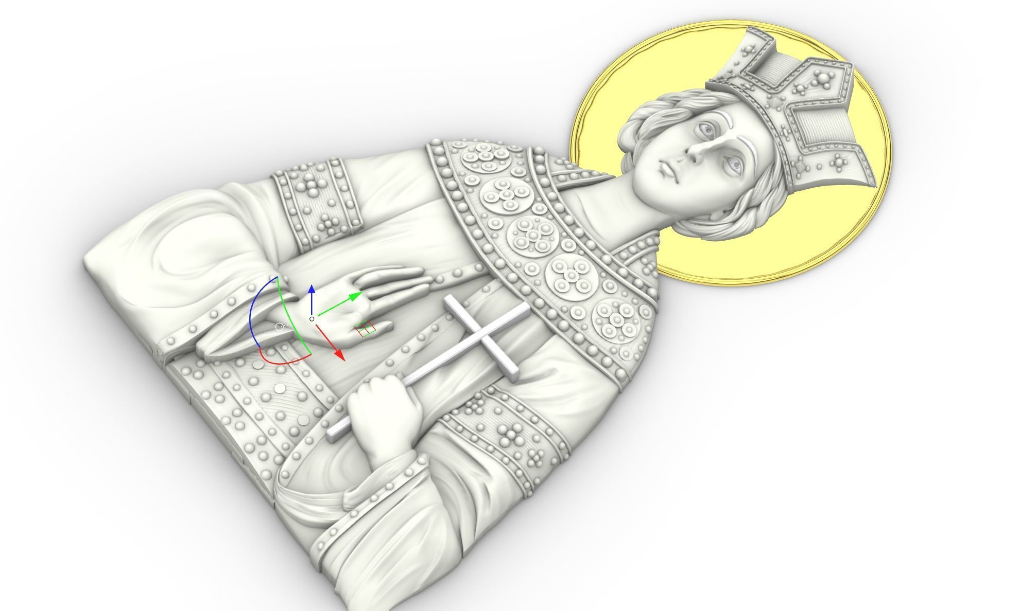 Saint Irene 3D print model_3