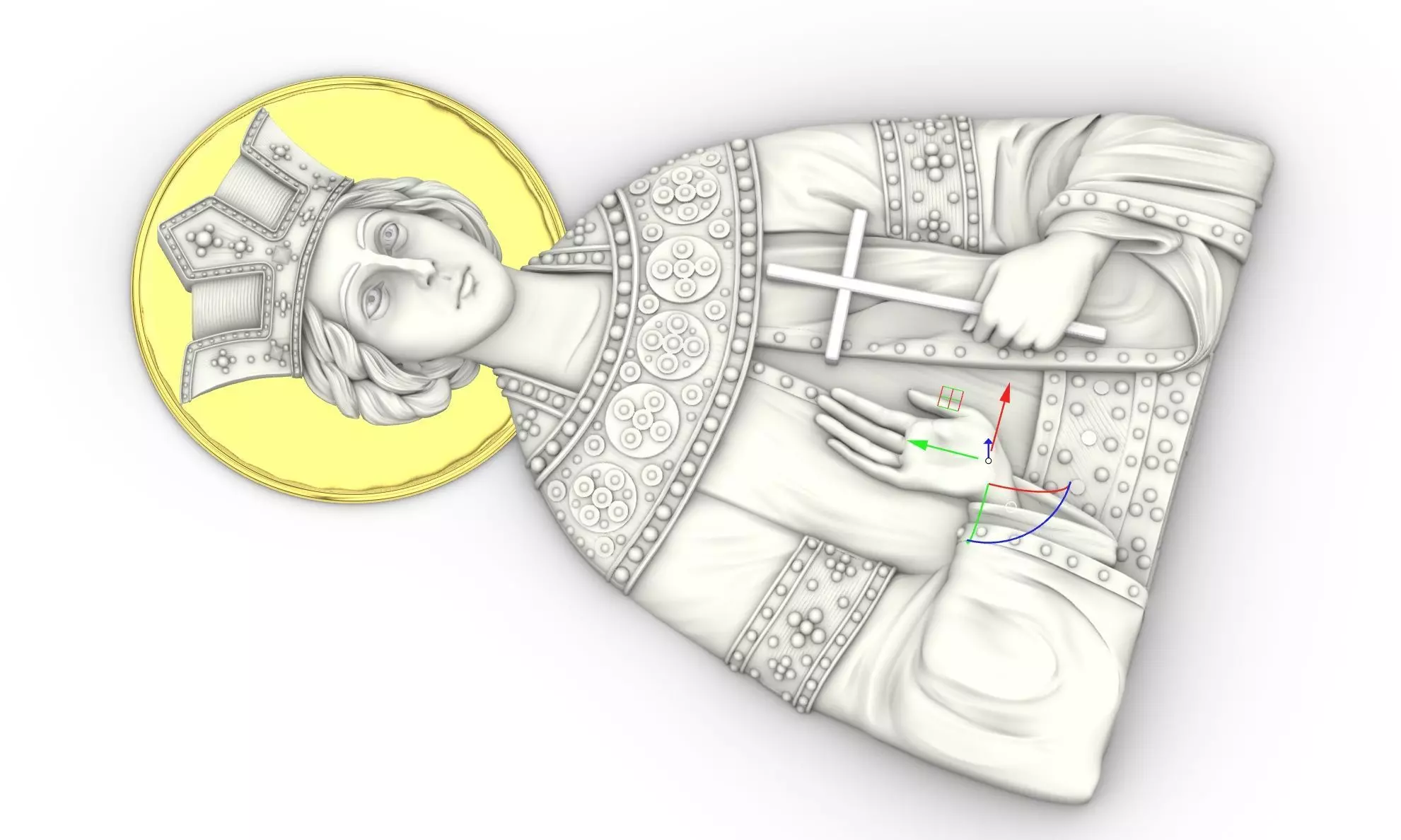 Saint Irene 3D print model_0