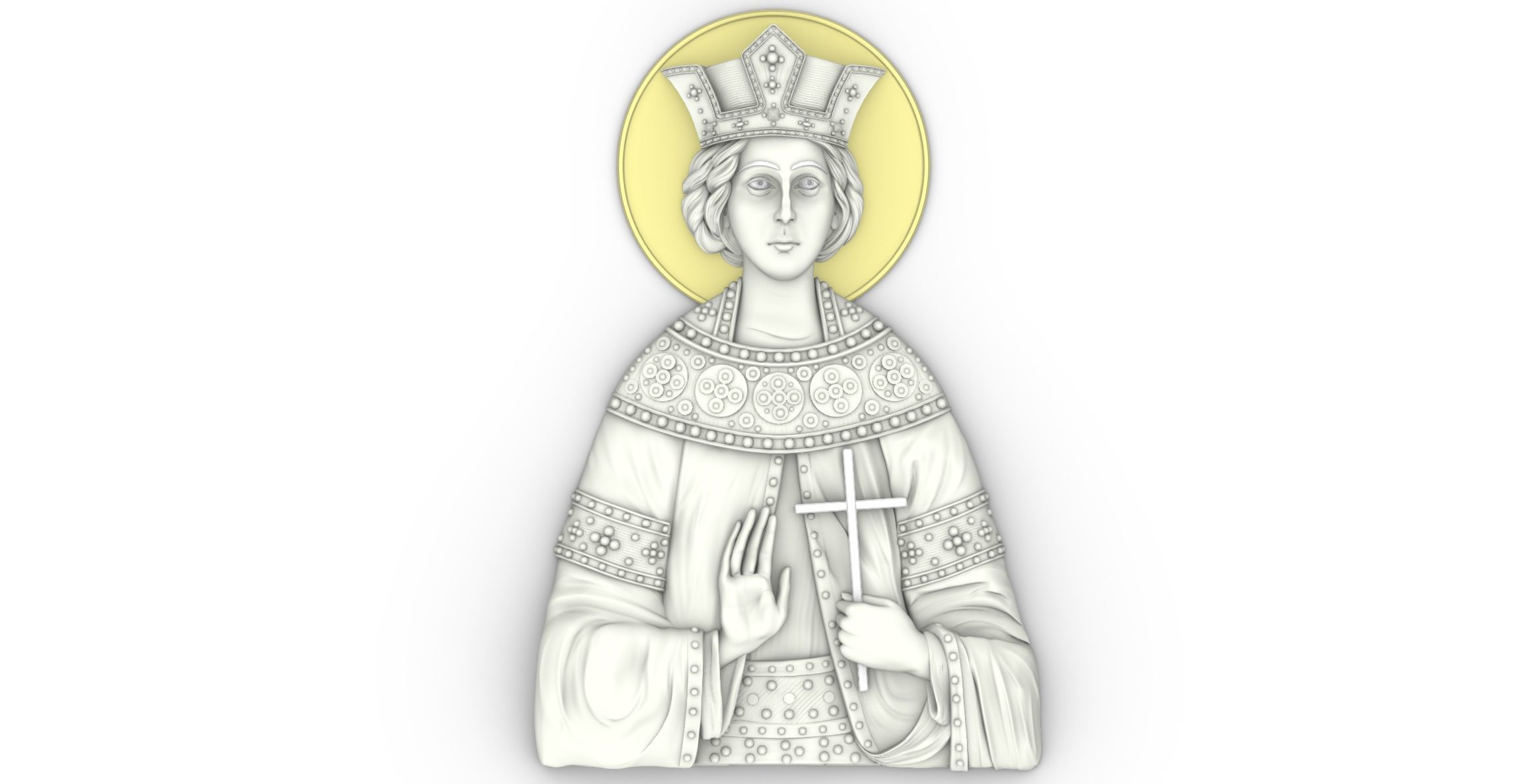 Saint Irene 3D print model_1