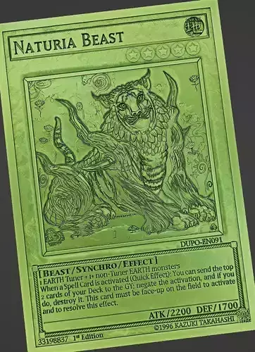 NATURIA BEAST - YU-GI-OH