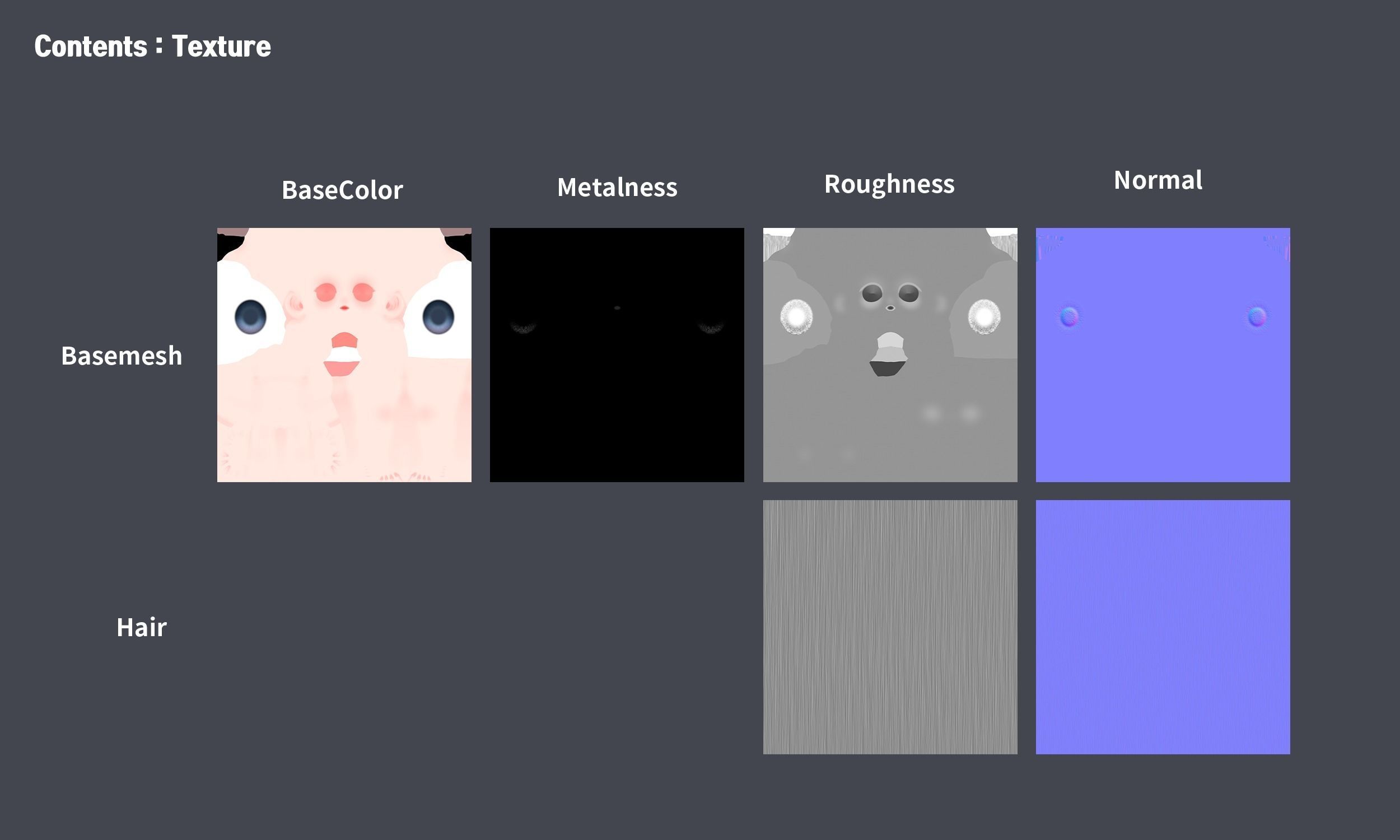 Elia Basemesh wtih Facial Expressions 3D model_8