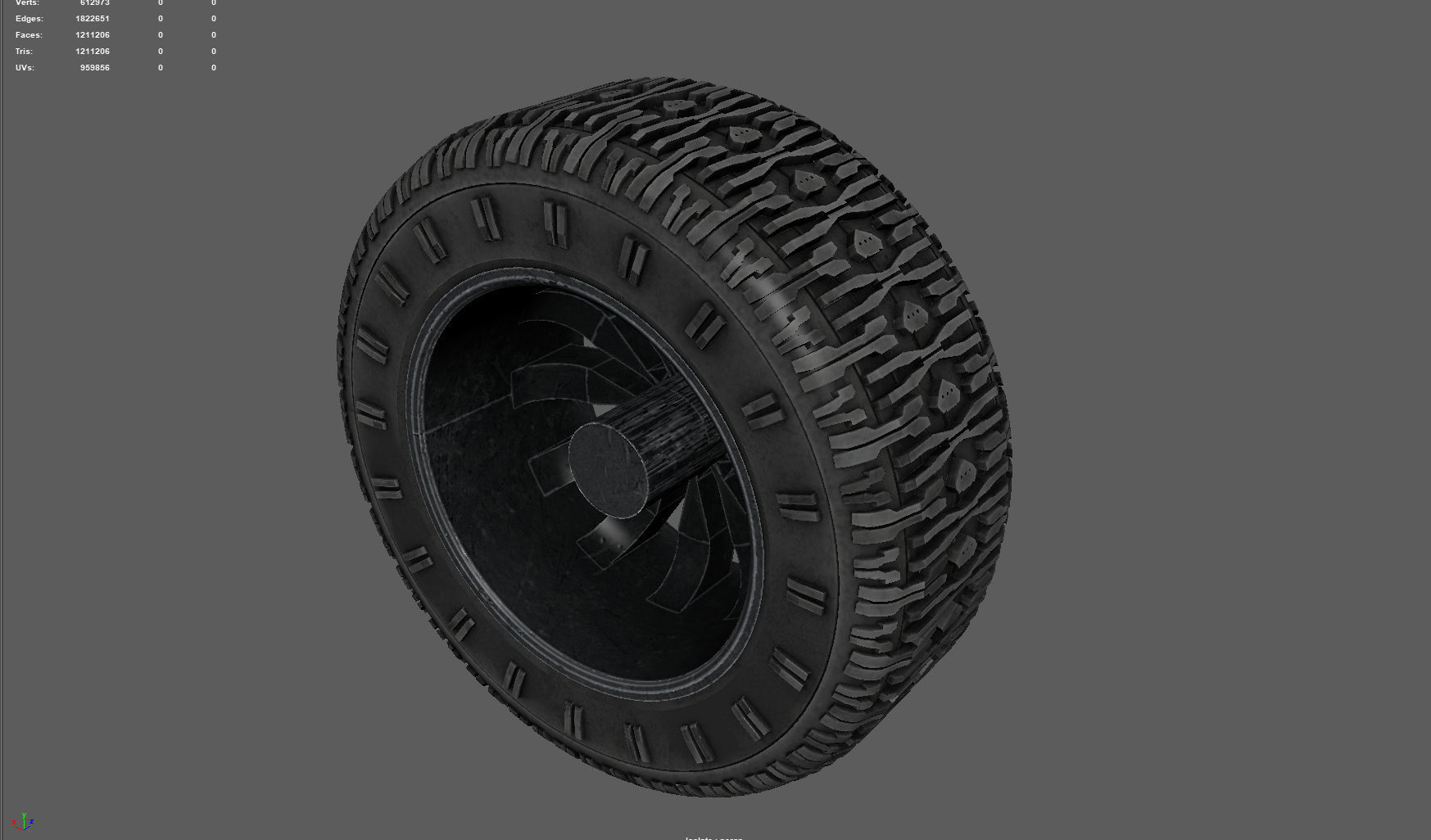 Ratel S Unmanned Ground Vehicle Ultra Realistic 3D Model 3D model_8