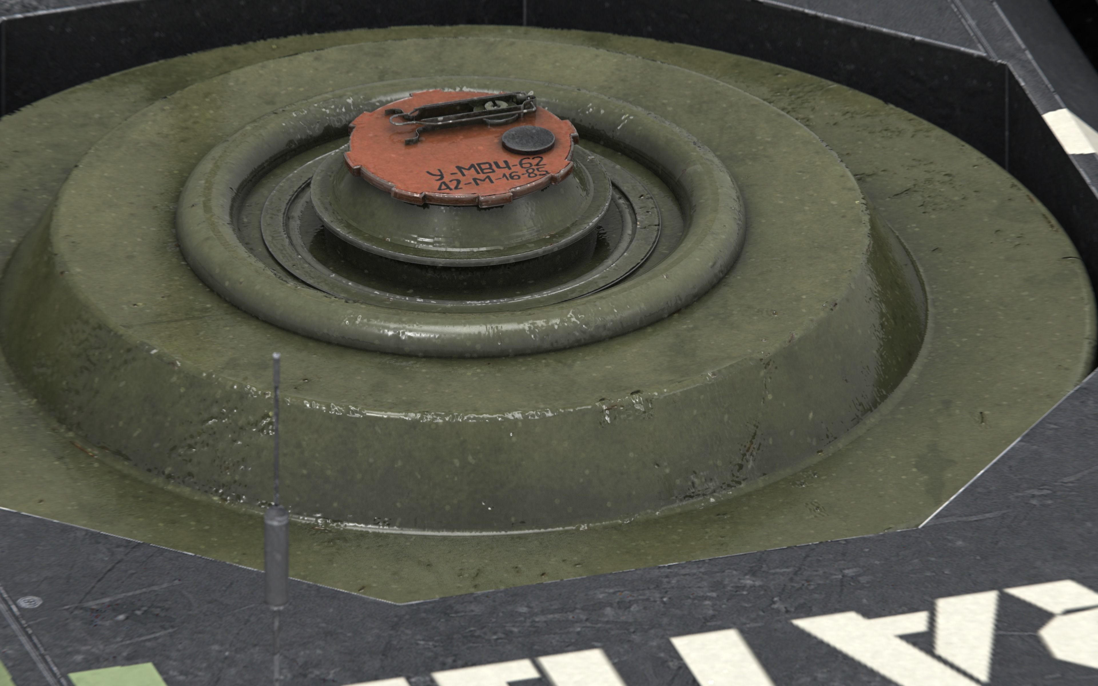 Ratel S Unmanned Ground Vehicle Ultra Realistic 3D Model 3D model_2