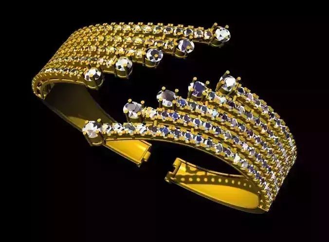 diamond bracelet 3dm file