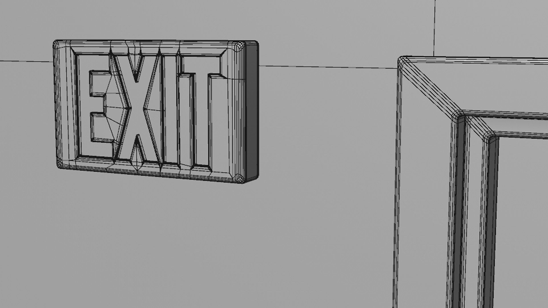 Hotel Hallway Octane 3D model_7