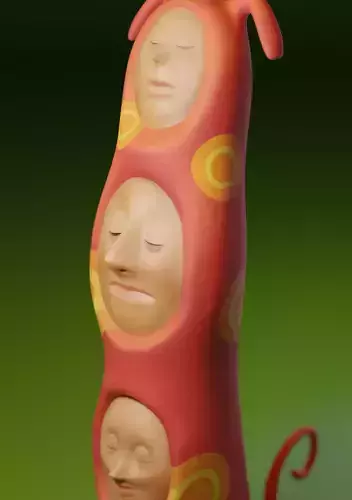 Sureallism Dog Statue