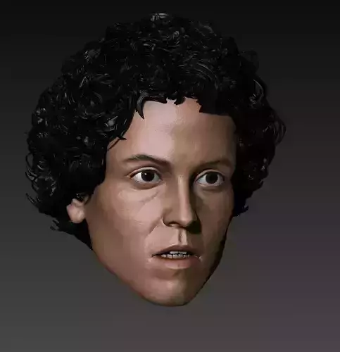 Sigourney Weaver- Ellen Ripley headsculpt