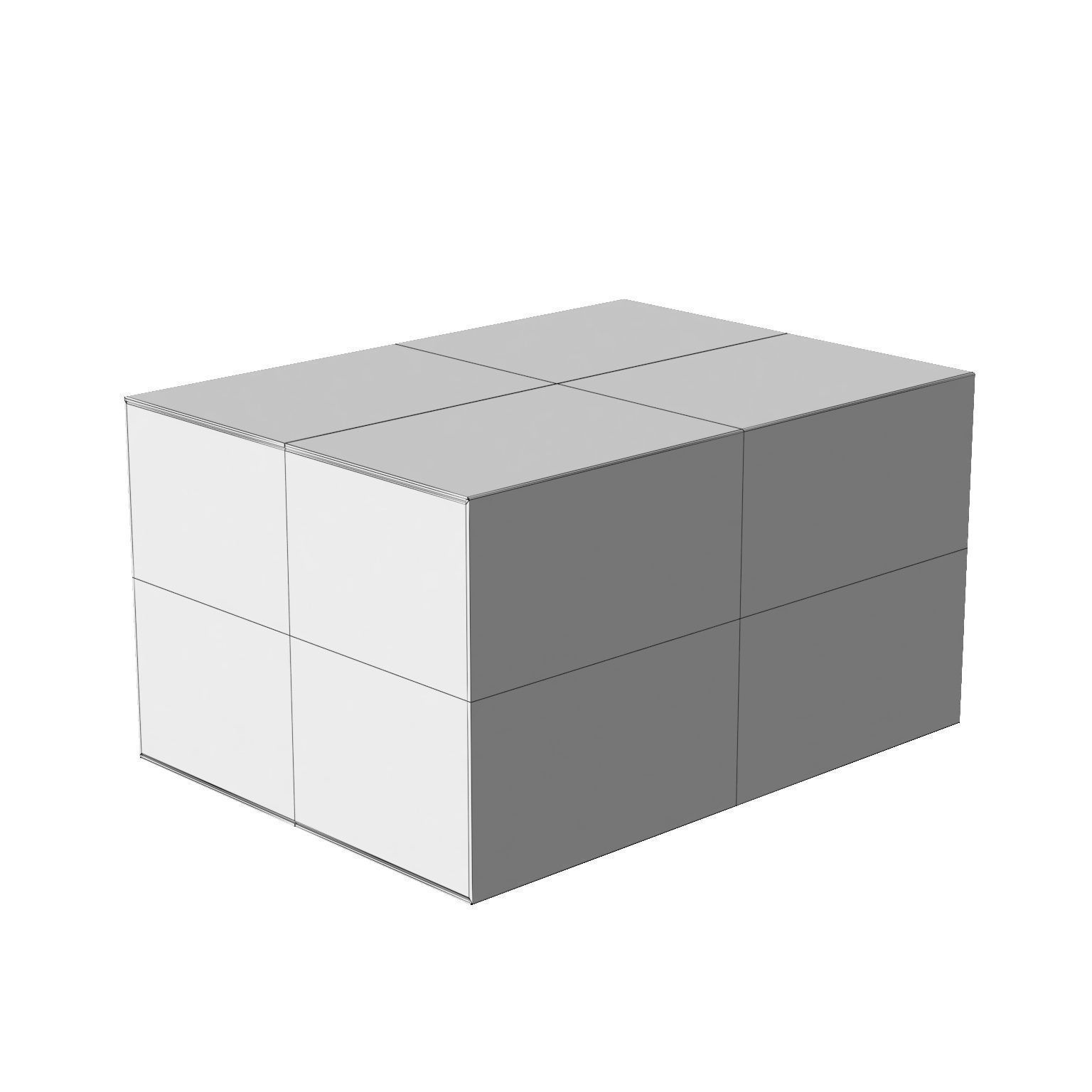 Amazon Box 2A PBR 10 Low-poly 3D model_19