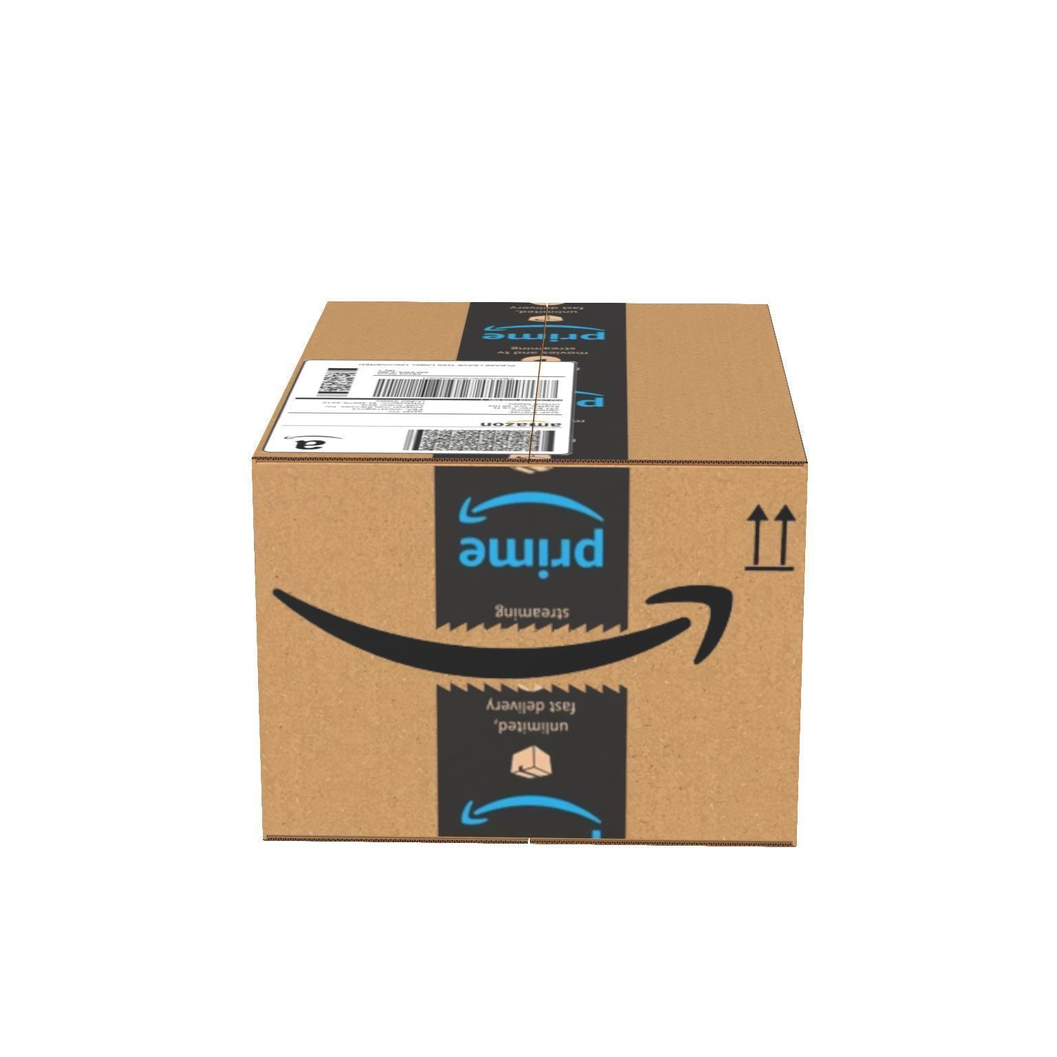 Amazon Box 2A PBR 10 Low-poly 3D model_7