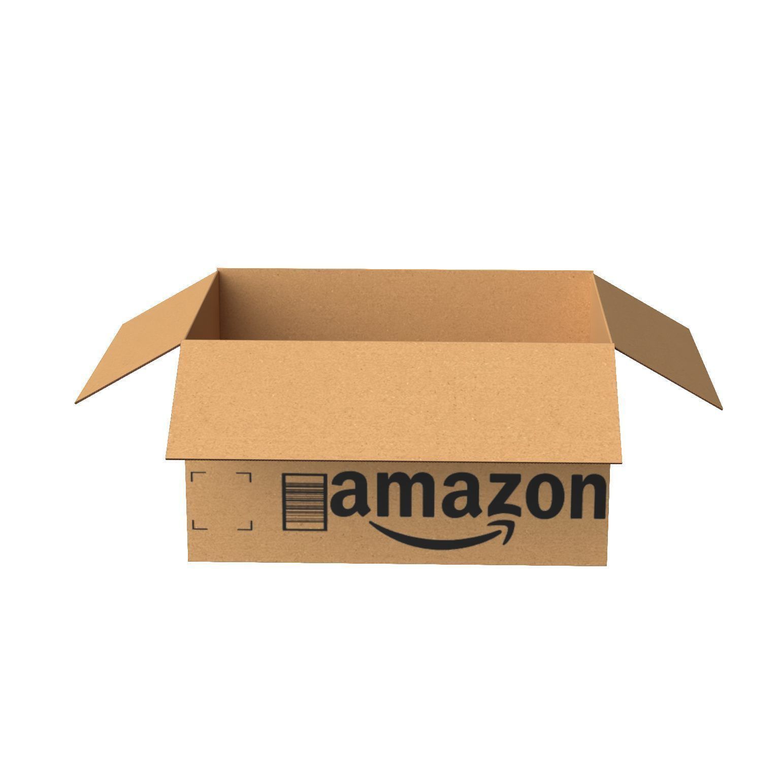 Amazon Box 2A PBR 10 Low-poly 3D model_16