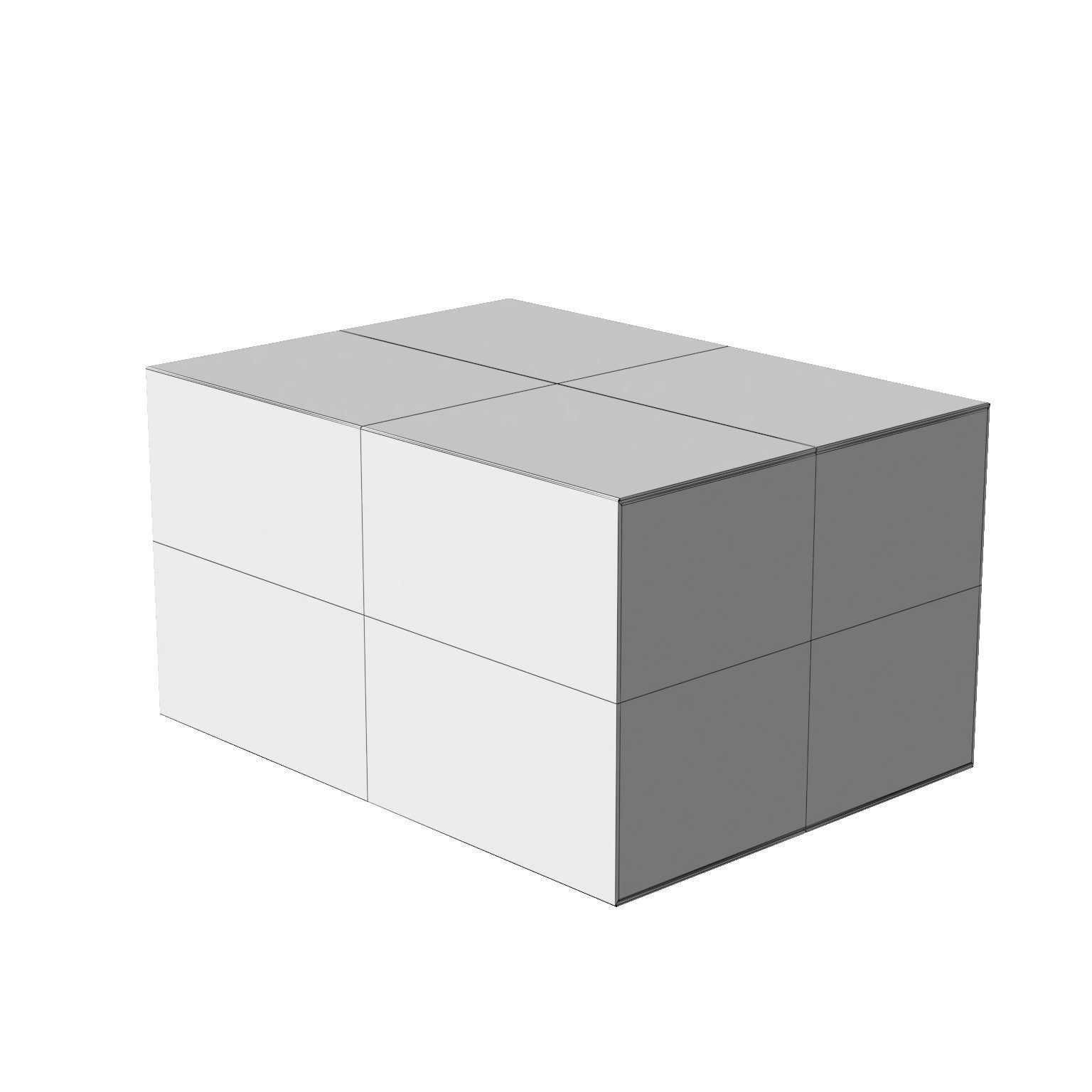 Amazon Box 2A PBR 10 Low-poly 3D model_34