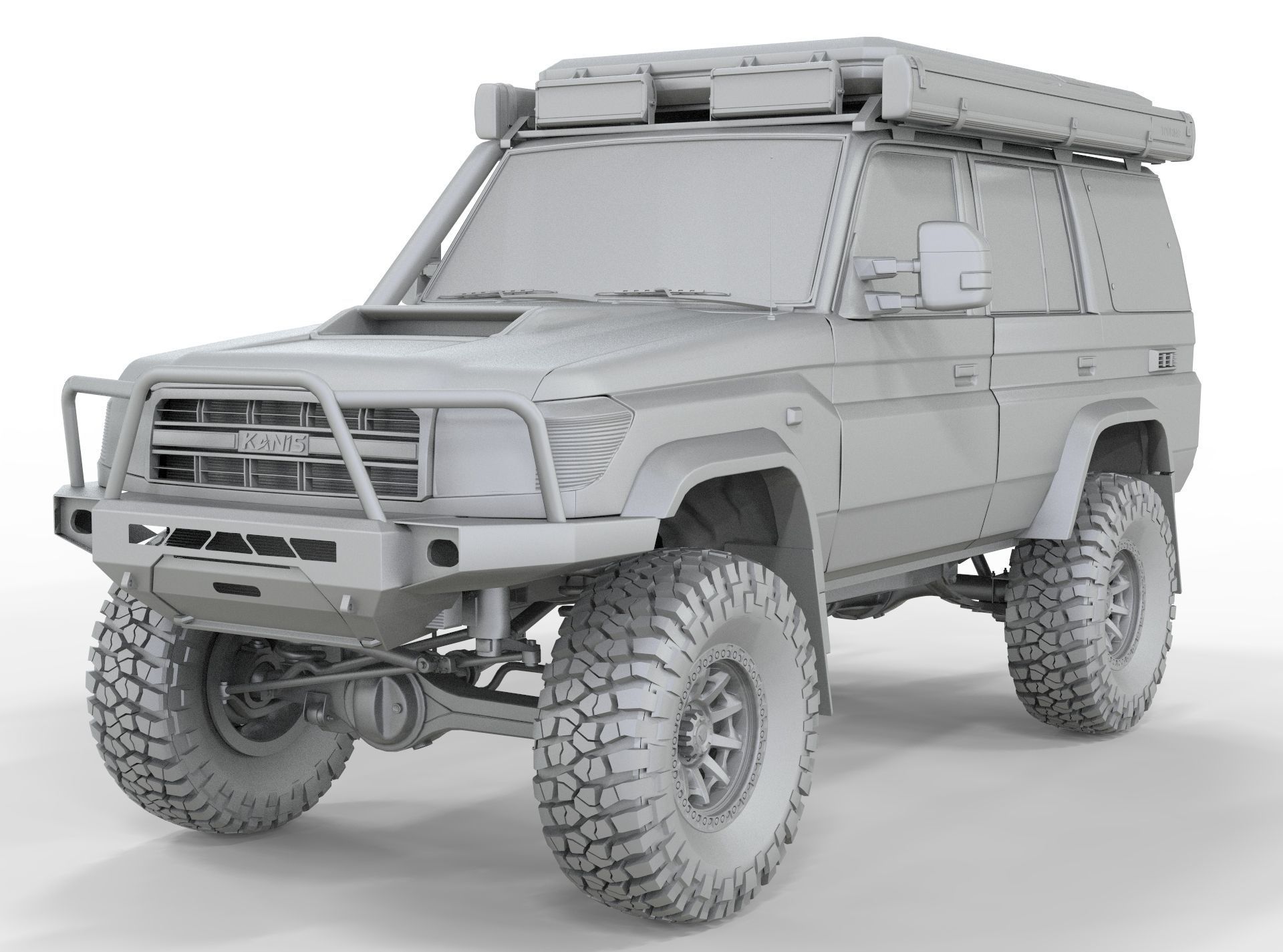 Generic Land Cruiser J76 2018 CBT Edition 3D model_13
