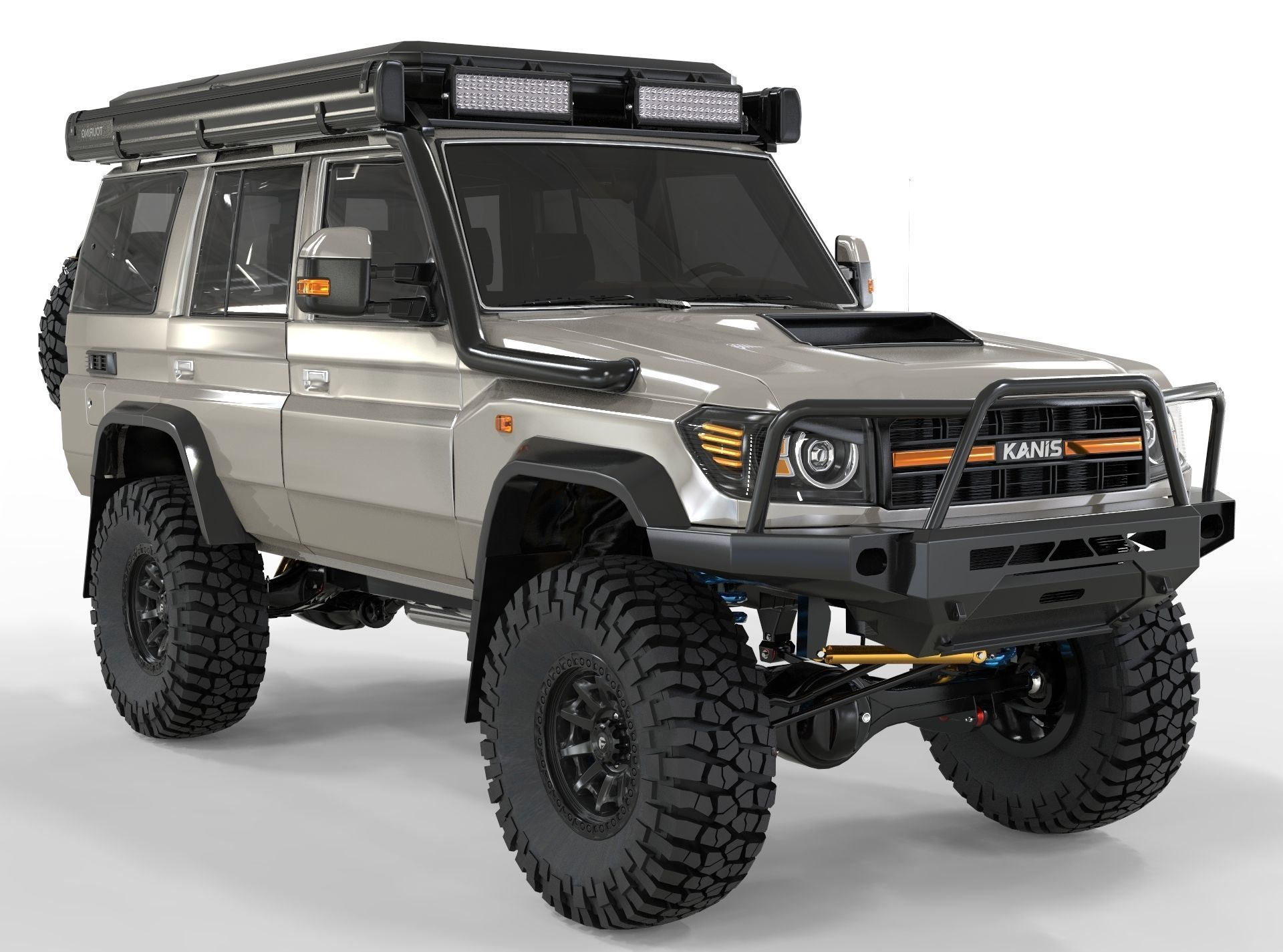 Generic Land Cruiser J76 2018 CBT Edition 3D model_6