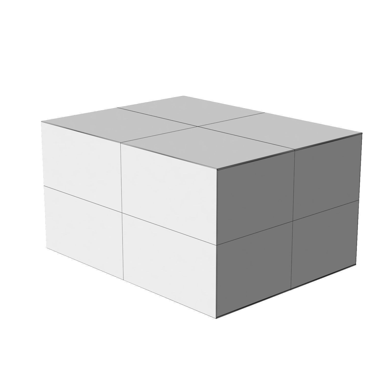 Amazon Box 2B PBR 09 Low-poly 3D model_34