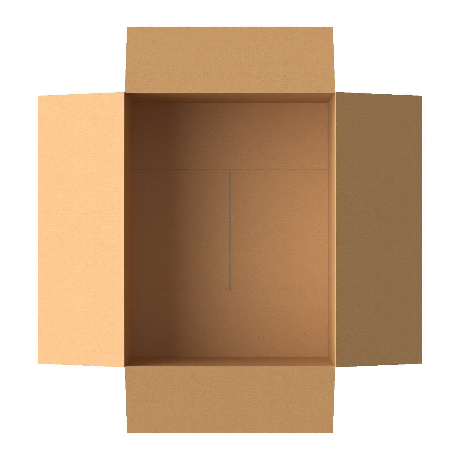 Amazon Box 2B PBR 09 Low-poly 3D model_17