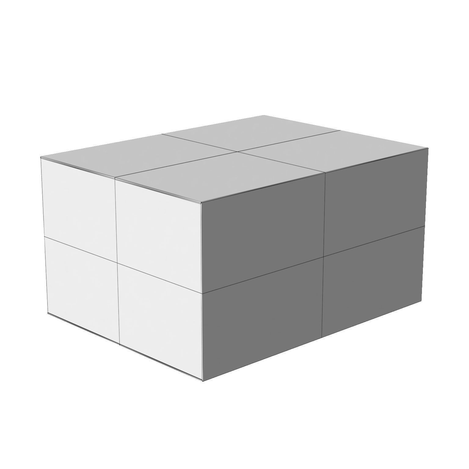 Amazon Box 2B PBR 09 Low-poly 3D model_19