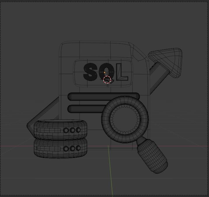 Data and Cloud server 3d Illustration  Icon Pack 3D model_21