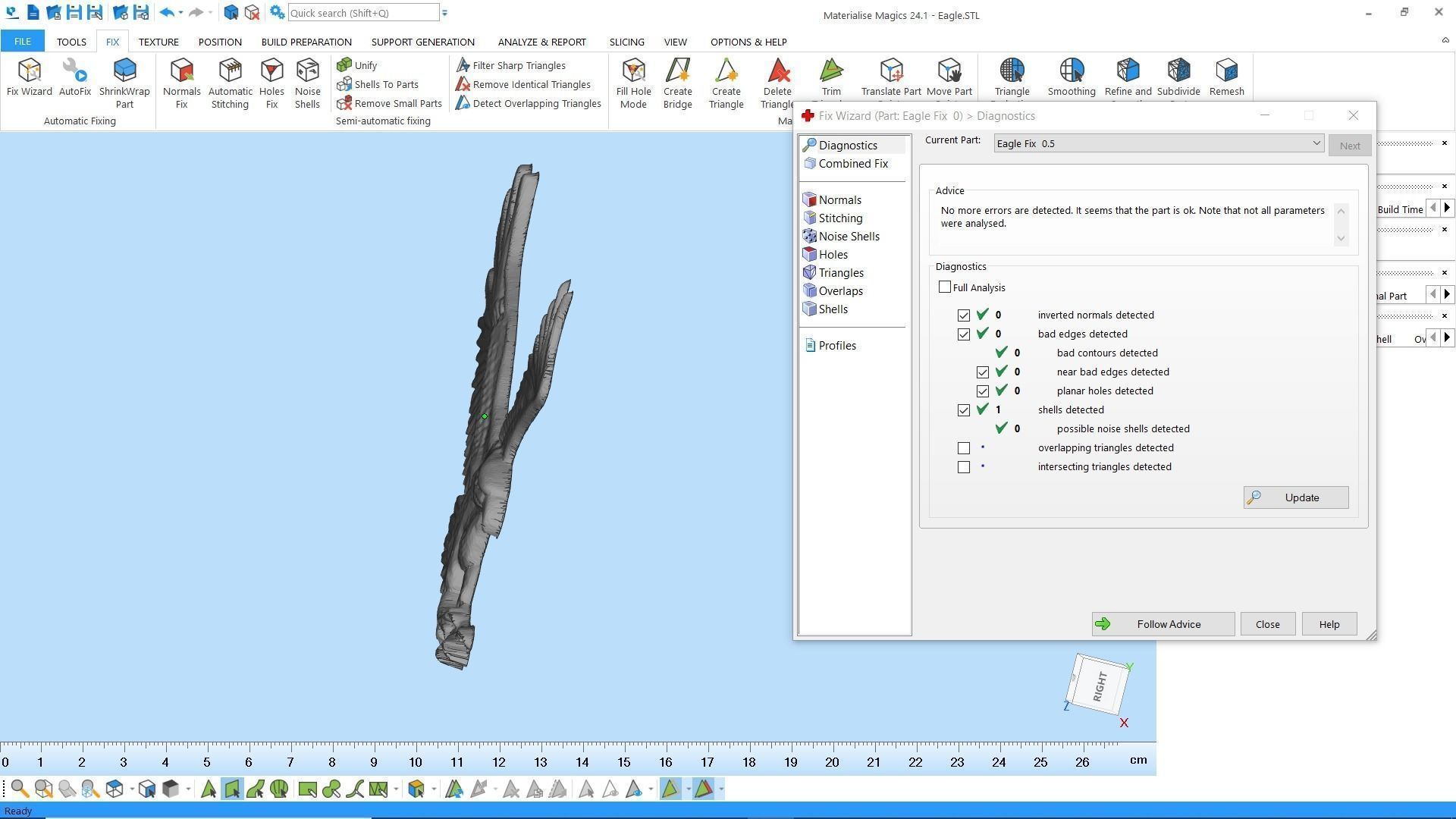 Gold eagle pendant 3D print model_10