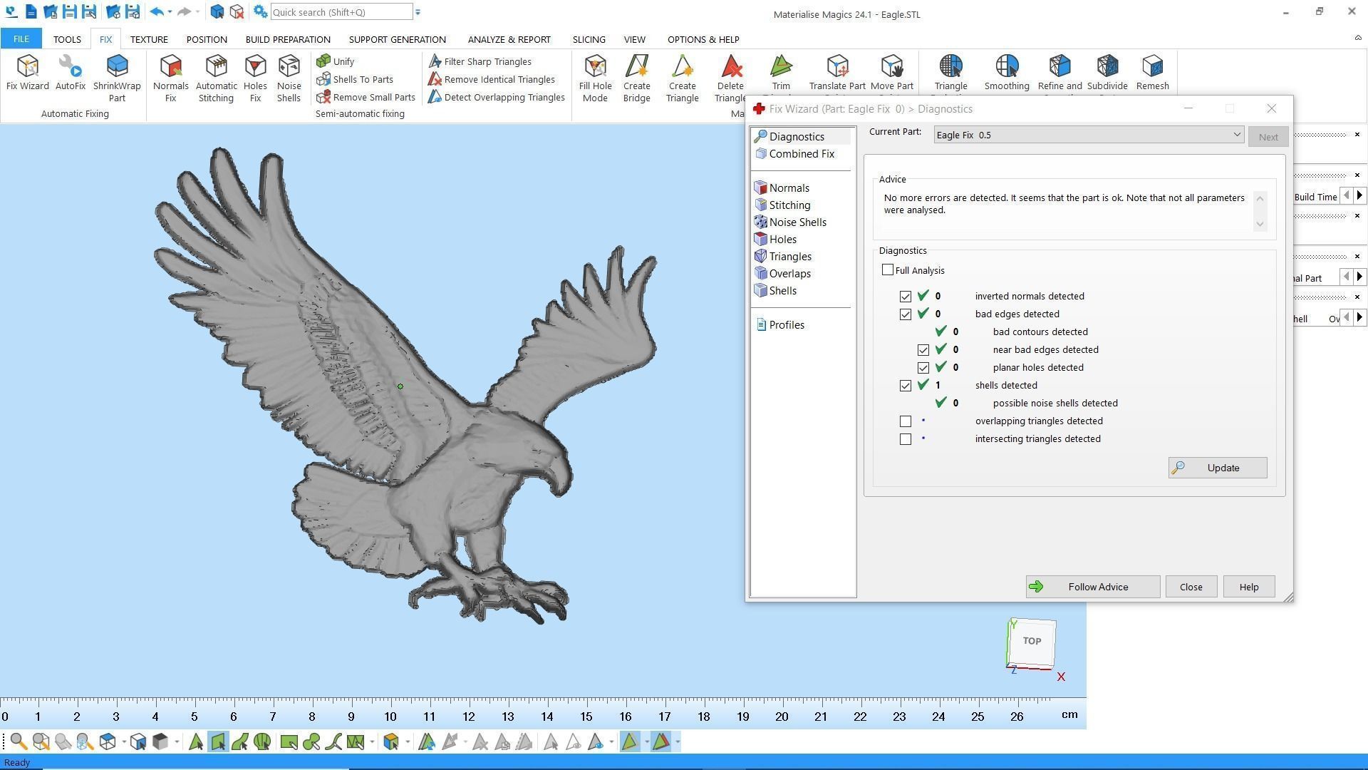 Gold eagle pendant 3D print model_11