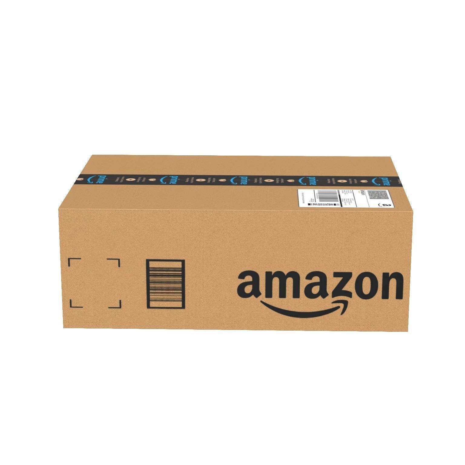 Amazon Box 1K PBR 11 Low-poly 3D model_4