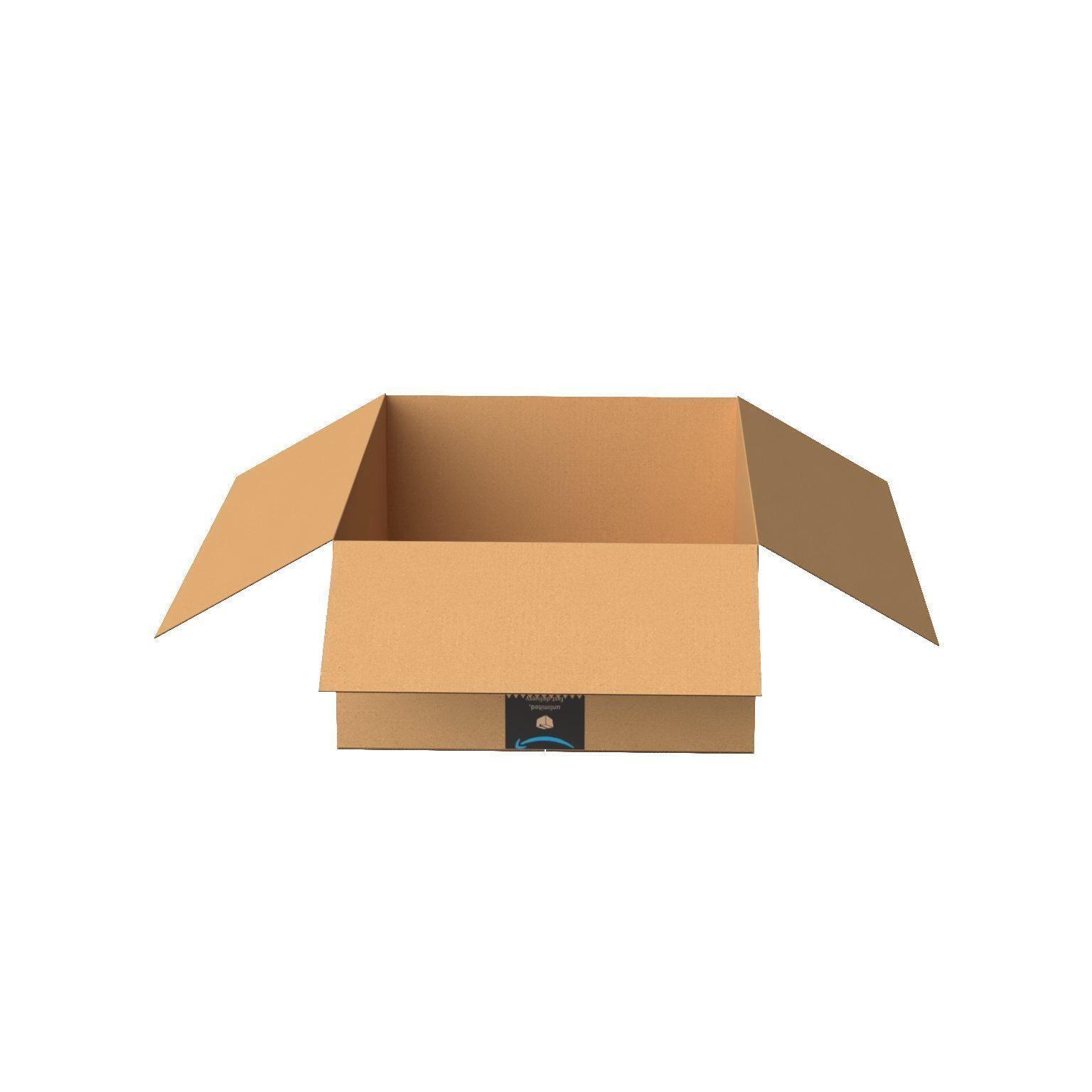 Amazon Box 1K PBR 11 Low-poly 3D model_10