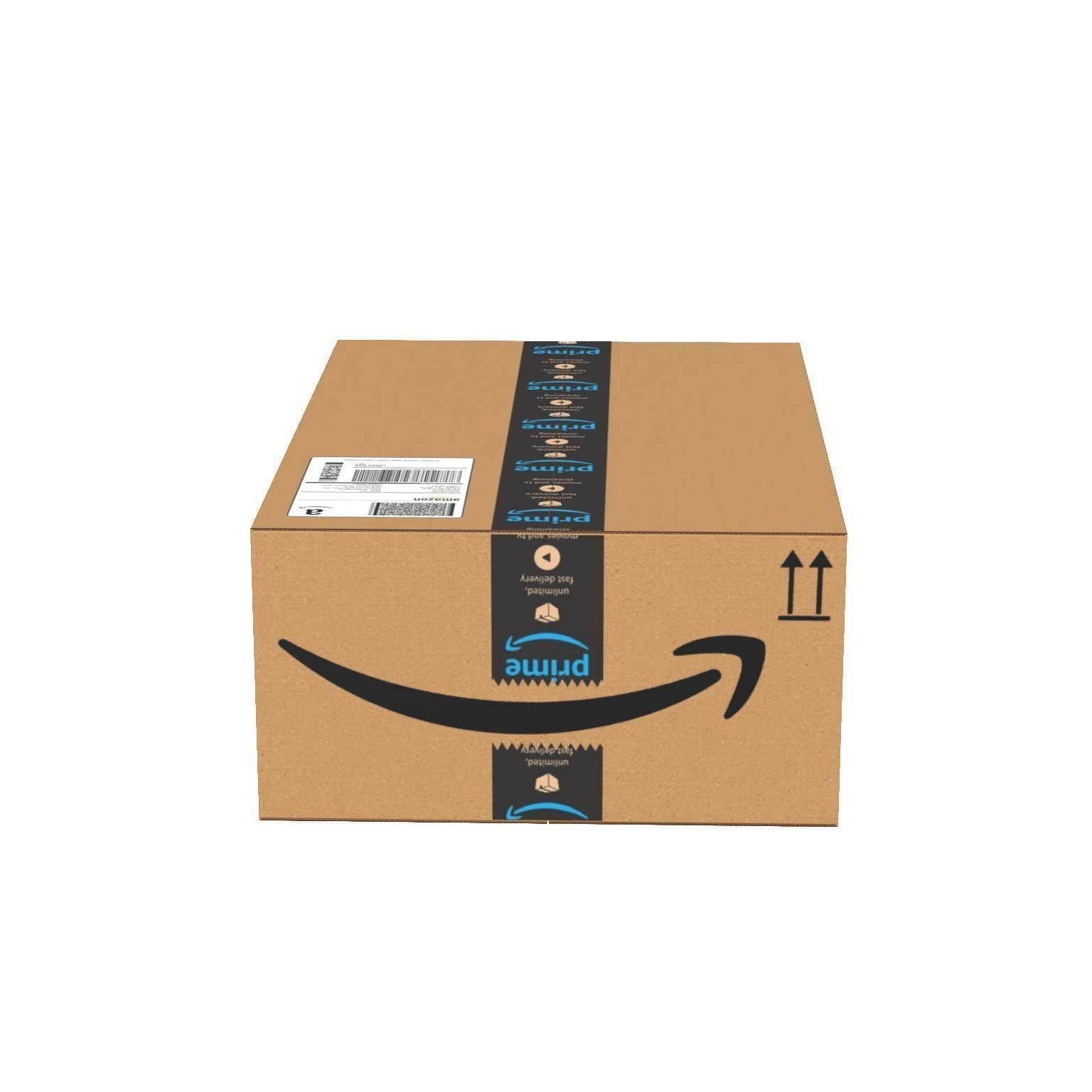 Amazon Box 1K PBR 11 Low-poly 3D model_2