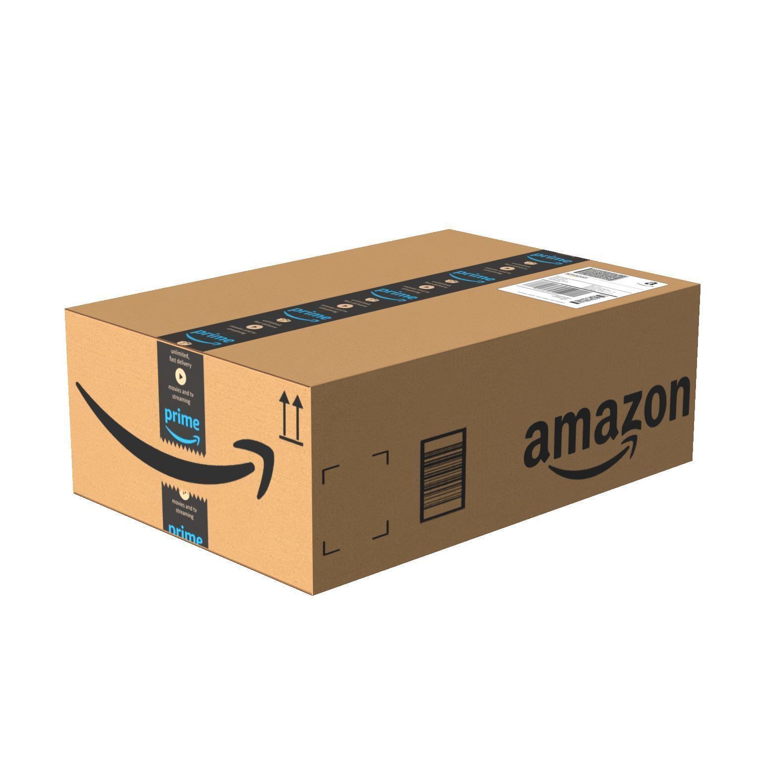 Amazon Box 1K PBR 11 Low-poly 3D model_5