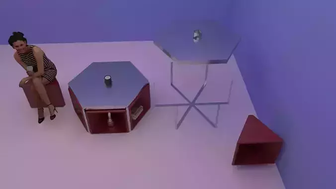 orta sehpa 3D model